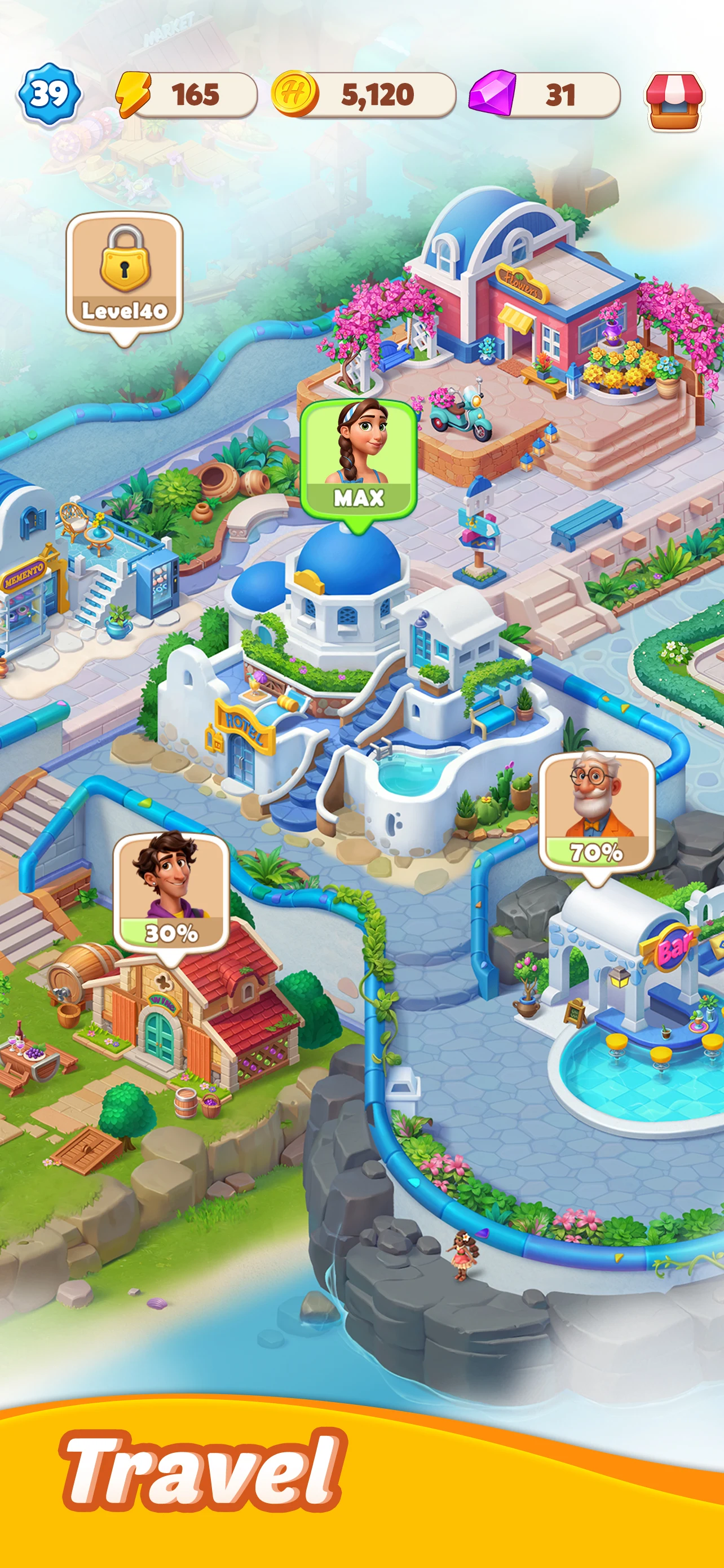 Hotel Legacy: Merge Game screenshot